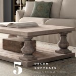 Restoration Hardware Coffee Table Dupes