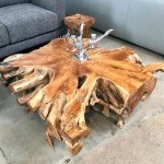 Teak Wood Root Coffee Table